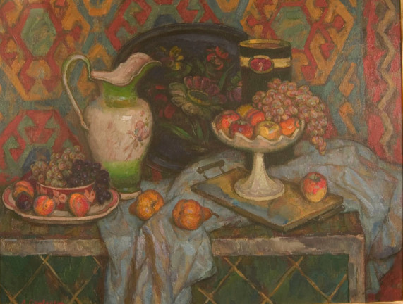 Russian Still Life with Fruit