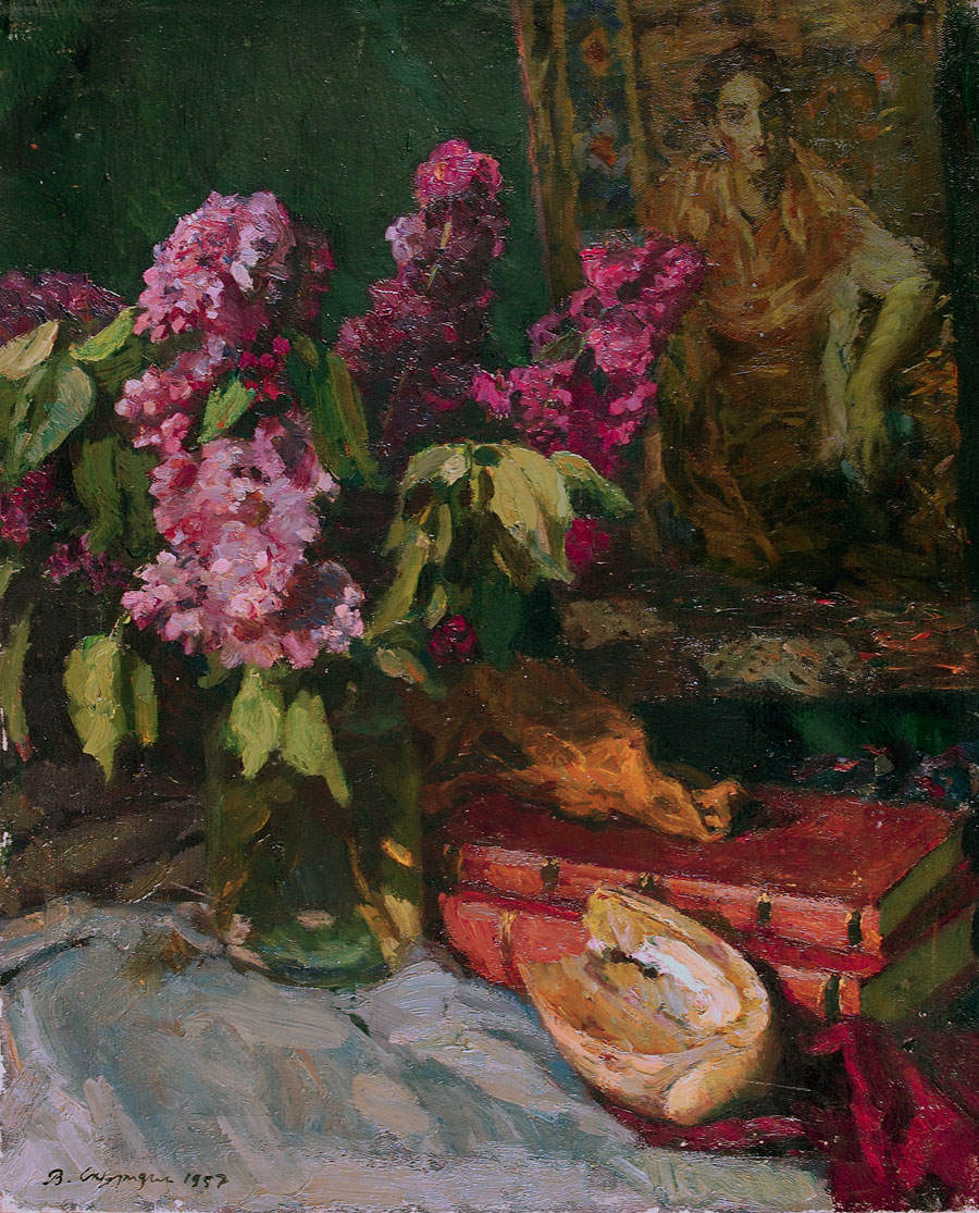 Still Life After Vrubel - Valeri B. Skuridin